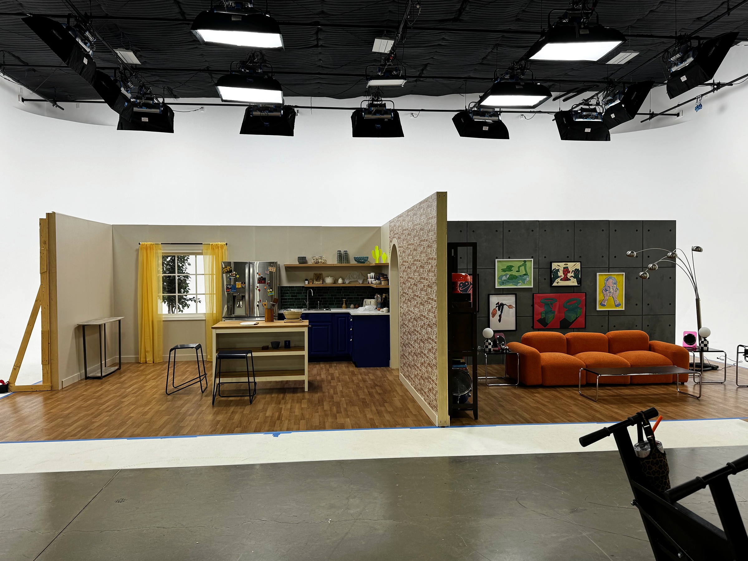 Studio living environment — alternate view